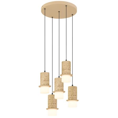Pendant Light LED 30W 2700K 4000K 410mm Bianco White Kolisa Telbix
