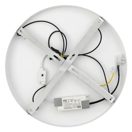 Pendant Light LED 30W 2700K 4000K 410mm Bianco White Kolisa Telbix