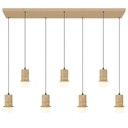 Pendant Light LED 42W 2700K 4000K 1340mm Travertino Kolisa Telbix