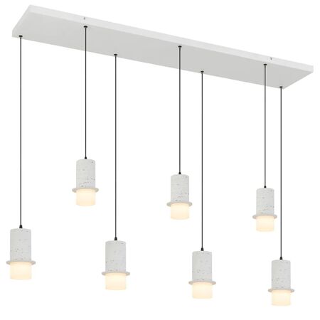 Pendant Light LED 42W 2700K 4000K 1340mm Bianco White Kolisa Telbix