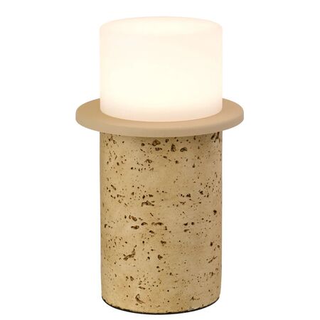 Table Lamp LED 6W 2700K Inline Switch Grigio Grey Kolisa Telbix