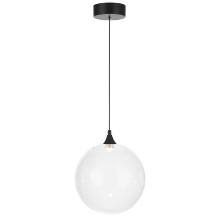 Pendant Light LED 4W 3000K 250mm Black Smoke Kupla Telbix