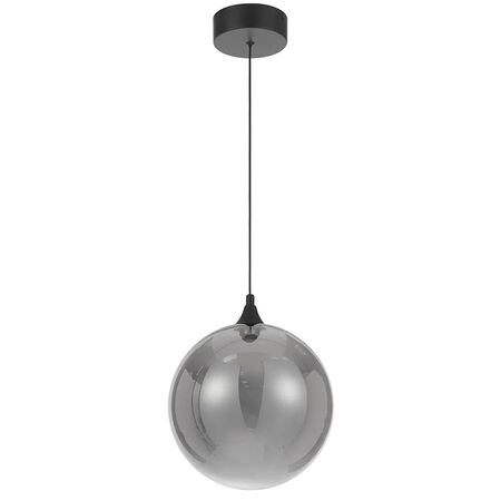 Pendant Light LED 4W 3000K 250mm Black Smoke Kupla Telbix