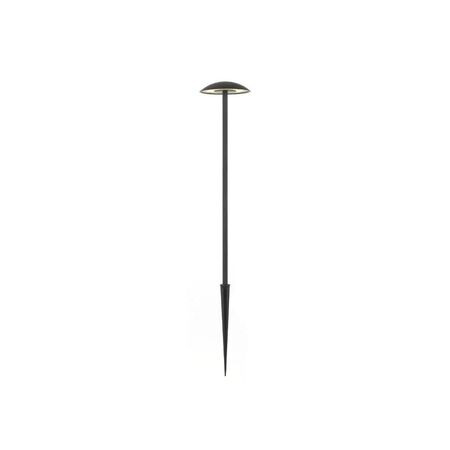 Garden Post Light LED 3W 3000K IP65 760mm Black Luc Telbix
