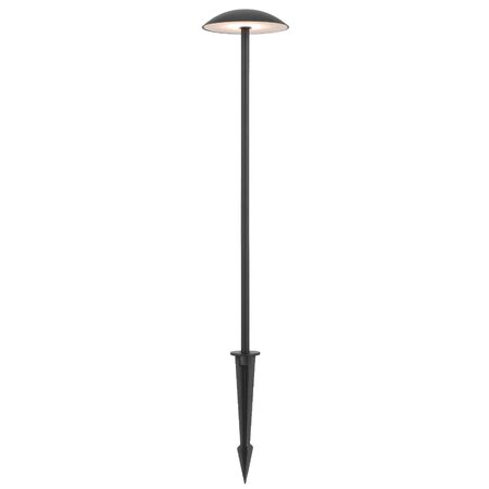 Garden Post Light LED 5W 24V 3000K IP65 Black Sand Luc Telbix