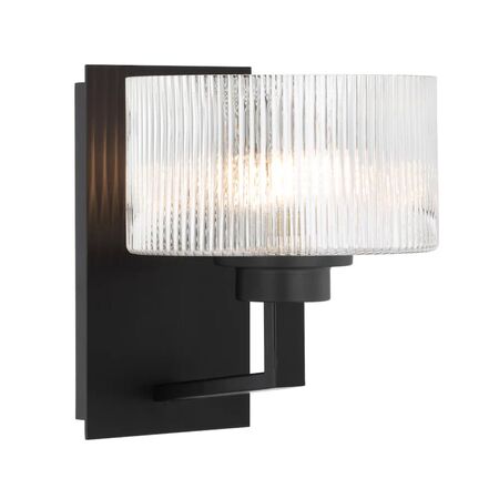 Wall Light G9 Black Matt Clear Moreno Telbix