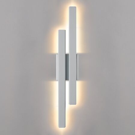 Outdoor Wall Light LED 20W Tri-Colour Matt Black Ostel Telbix