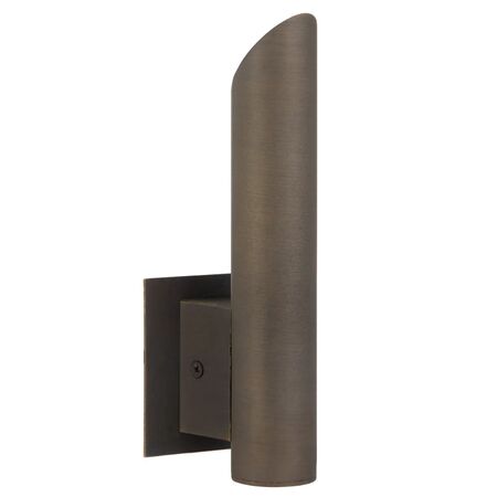 Outdoor Wall Light LED 3W 3000K IP65 Antique Brass Penros Telbix
