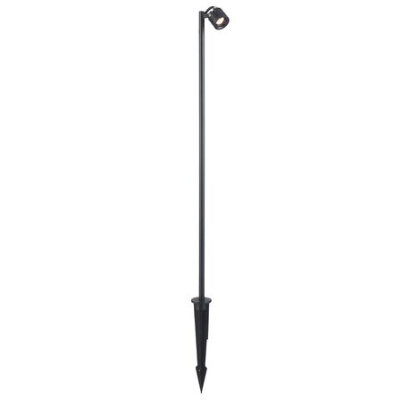 Garden Post Light 24V LED 3W IP65 600mm Black Rilto Telbix