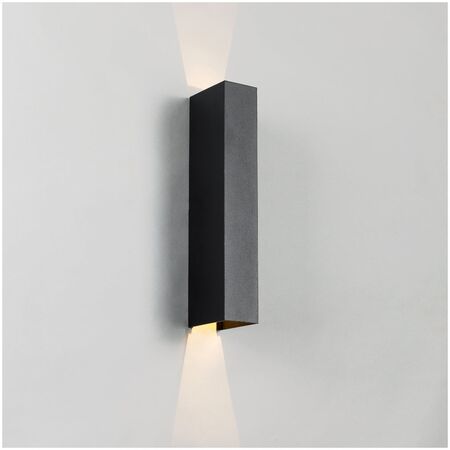 Outdoor Wall Light LED 4W 3000K IP54 Black Ryland Telbix