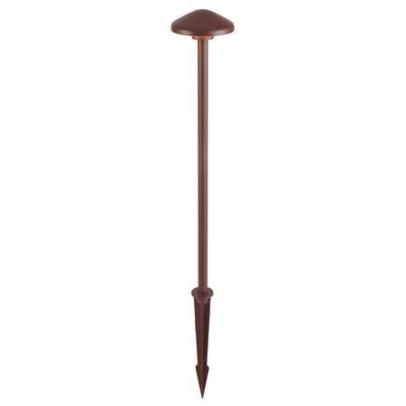 Garden Post Light 24V LED 3W IP65 500mm Black Scape Telbix