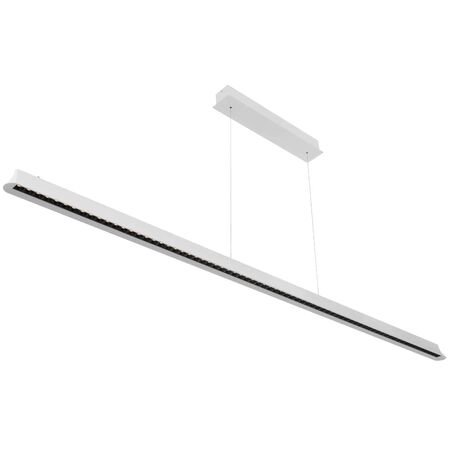 Pendant Light LED 46W Tri-Colour Dimmable 1840mm White Serda Telbix