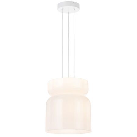 Pendant Light A C Kit LED 20W 3000K Dimmable 330mm Opal Skapa Telbix