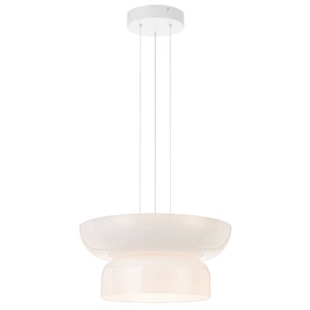 Pendant Light B A Kit LED 20W 3000K Dimmable 430mm Opal Skapa Telbix
