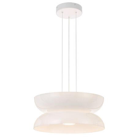 Pendant Light B B Kit LED 20W 3000K Dimmable 430mm Opal Skapa Telbix