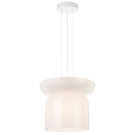 Pendant Light B C Kit LED 20W 3000K Dimmable 430mm Opal Skapa Telbix