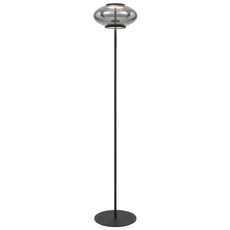 Floor Lamp LED 20W 3000K Dimmable Black Smoke Tequo Telbix