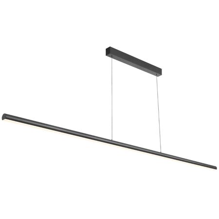 Pendant Light LED 46W Tri-Colour 2400mm Black Sand Torben Telbix