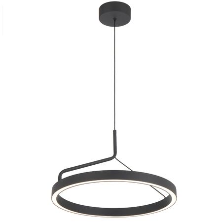 Pendant Light LED 20W Tri-Colour 405mm White Sand Truvon Telbix