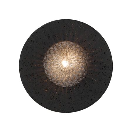 Wall Light G9 IP44 250mm Beige Travertine Amber Tear Varon Telbix