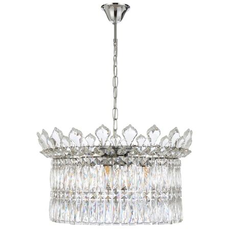 Pendant Light 9 Light E14 560mm Gold Crystal Virell Telbix