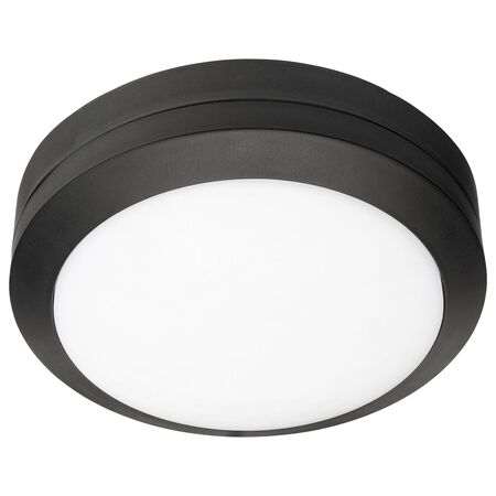 Kensley 10W Bunker Light 4000K Black Brilliant Lighting