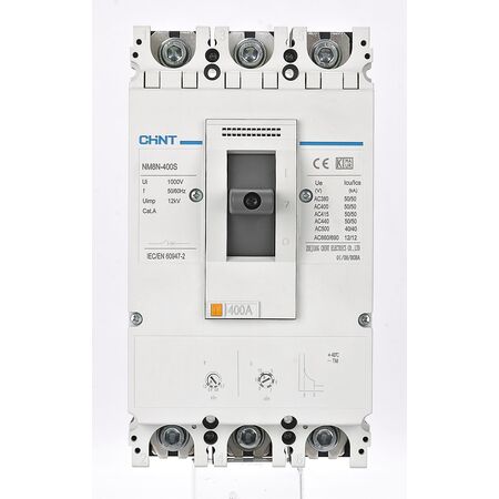 MCCB 3P 315A 100kA Thermal Magnetic 400A Frame NM8N Chint
