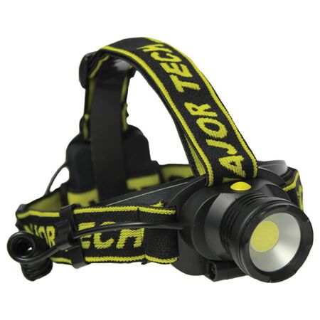 COB LED Headlamp 3W 150 Lumen Aluminium MajorTech