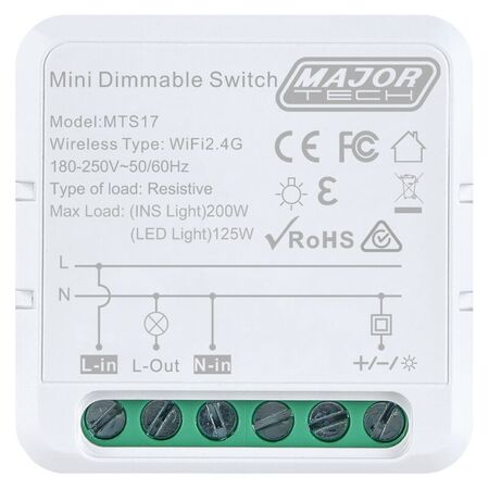 Smart Tactile Dimmer Module MajorTech