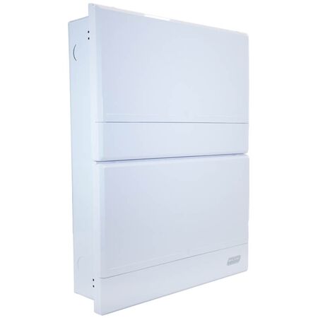 Flush Mount Switchboard 22-28 Pole Steel Tray MajorTech