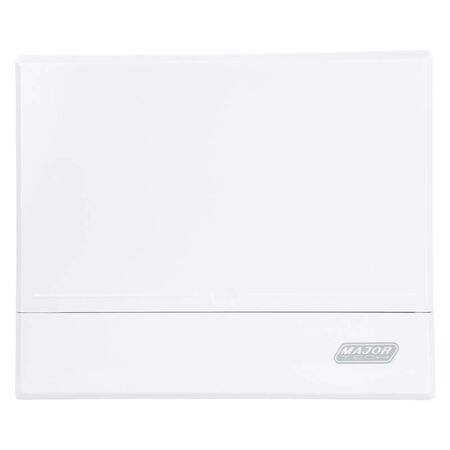 Surface Mount Switchboard 8-10 Pole Steel Tray MajorTech