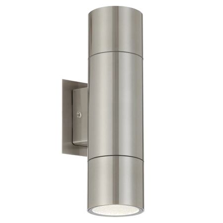Outdoor Wall Light 2 Light GU10 IP65 Antique Brass Walsh Telbix