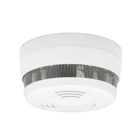 Wireless Mains Powered Photoelectric Smoke Alarm 240V RF Cavius