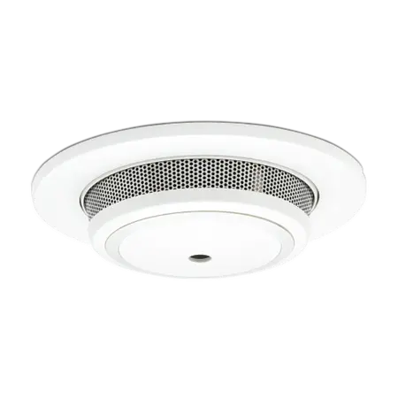 Wireless 10 Year Photoelectric Smoke Alarm RF Interconnect Cavius