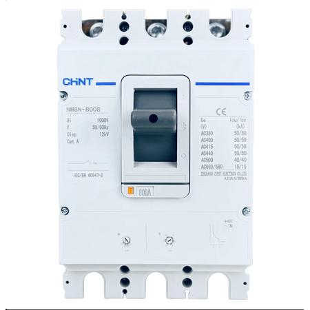 MCCB 3P 800A 50kA Magnetic Only 800A Frame NM8N Chint