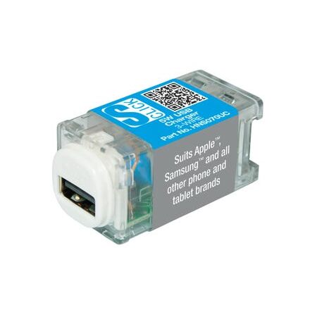 USB Charger Mech 5W 5.2V 1A 3-Wire S-Click