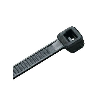 Nylon Cable Ties 180N 143x3.6mm Black UV Pack of 100 Ty-Fast