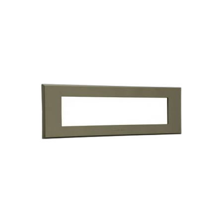 Cover Plate Nine Module Omni Cluster White MajorTech