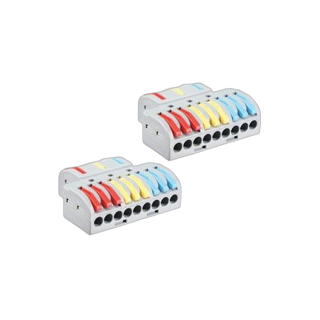 Terminal Block Inline 3 Pole 10 Pack MajorTech