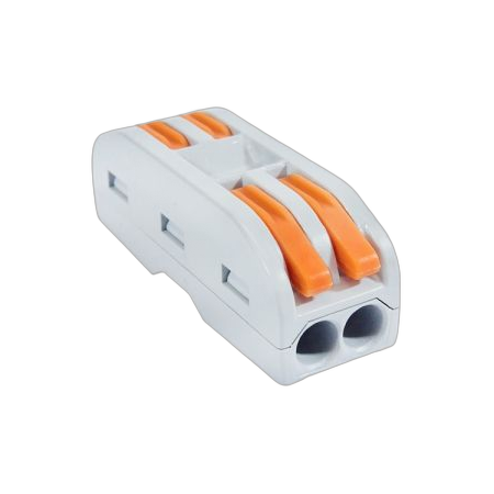 Terminal Block Inline 2 Pole 6 Pack MajorTech
