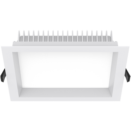 'Aurora Square 10W Downlight 3CCT IP54 90mm 0-10V Dimmable Haneco'