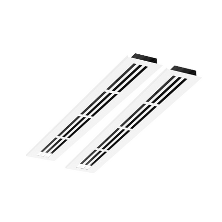 'T-Bar Recessed Air Flow Frame 400x1200mm for Matrix Panels Haneco'