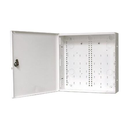 Metal Electrical Box 14 Inch Powdercoated White Lockable Lid Ness