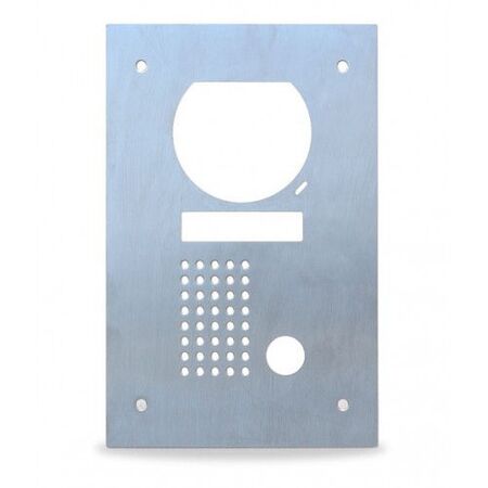 Stainless Steel Flush Plate to Suit Alloy Door Station 2 iCentral