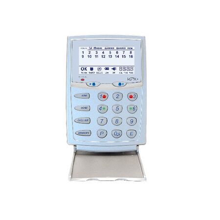 Security Keypad Soft-Touch Silver to Suit Ness Panels Ness
