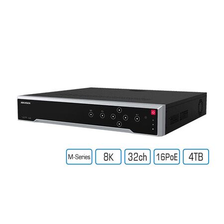 32 Channel M-Series NVR with 4TB HDD Hikvision