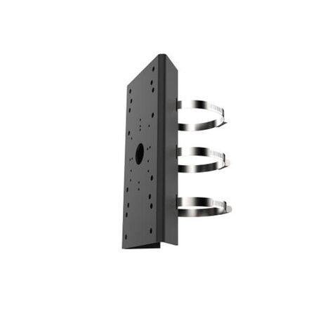 Pole Mount Bracket Black DS-1275ZJ-SUS Hikvision