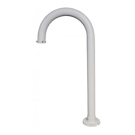Goose Neck Bracket White to Suit PTZ Camera Hikvision