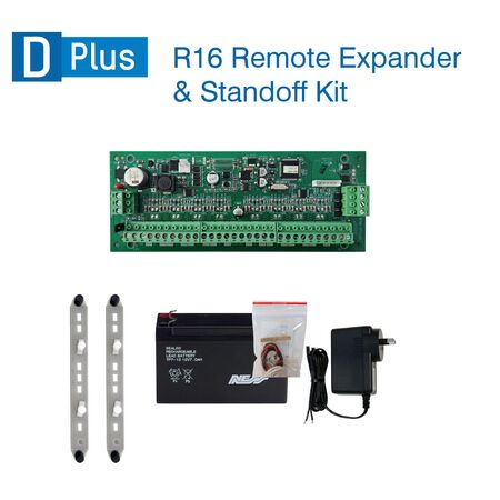 DPlus-R16 Remote Expander with Plastic Standoffs Ness
