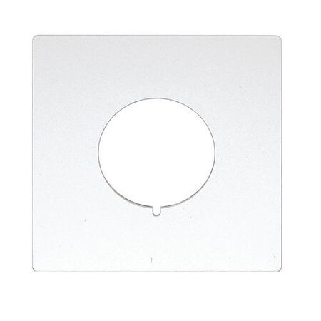 Dress Plate to Suit PVC Pipe 60mm Hole Valet